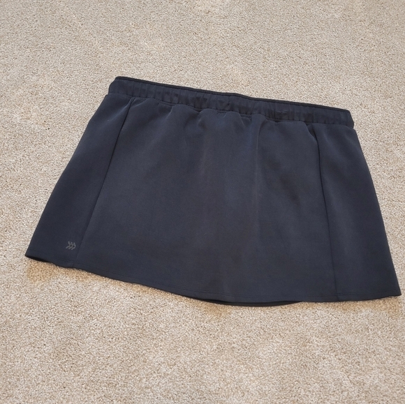NWT All In Motion Women's Black Skort Mini Skirt Size XXL - Picture 4 of 6